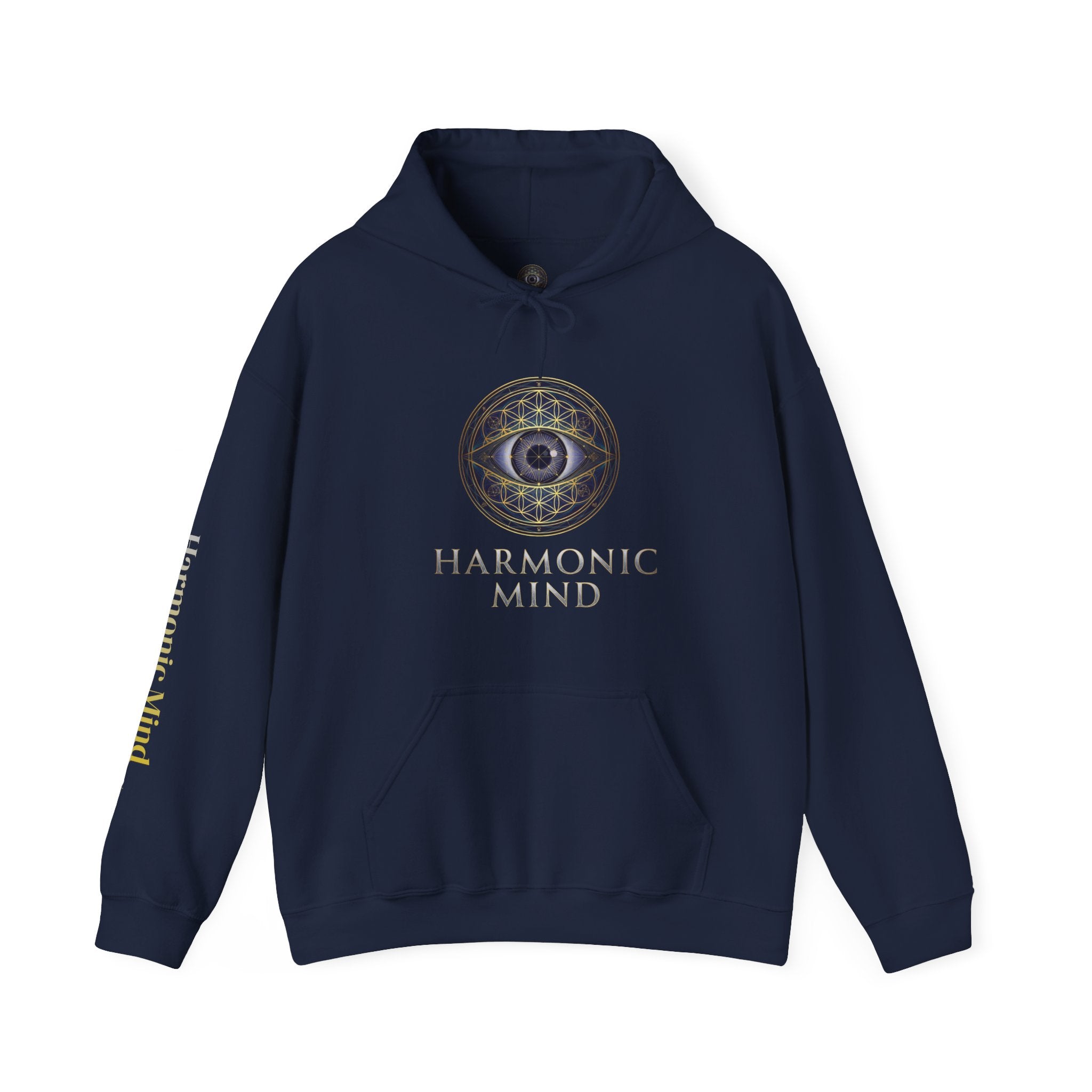 Vitruvian Man Sacred Geometry Hoodie | Divine Proportion & Cosmic Harmony
