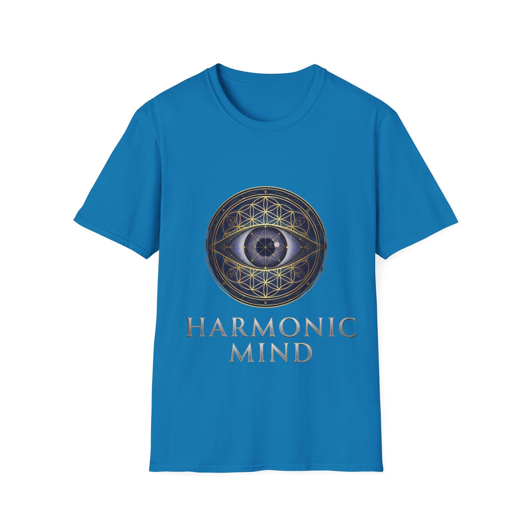 Vitruvian Man Sacred Geometry T-Shirt | Harmony & Divine Proportion