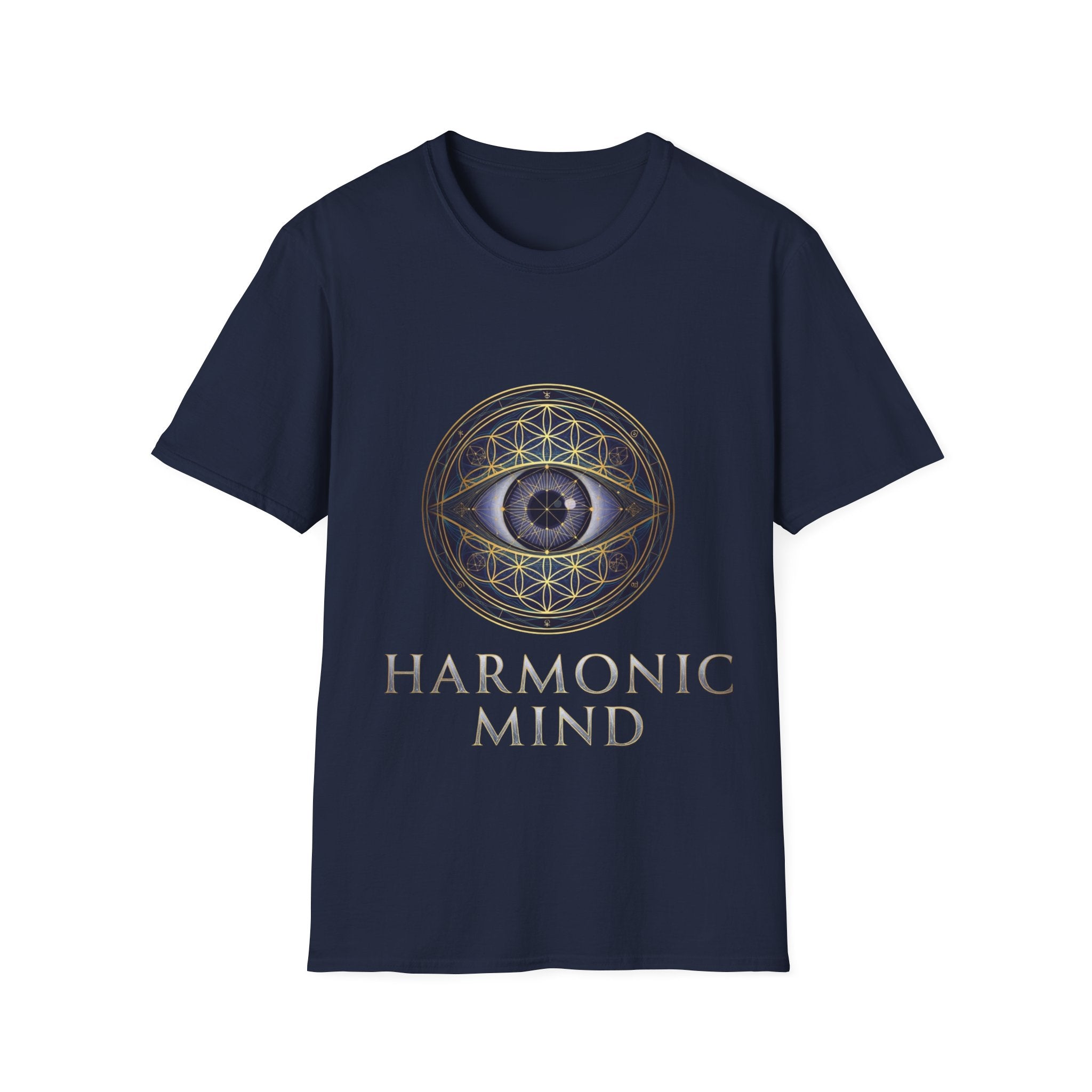 Vitruvian Man Sacred Geometry T-Shirt | Harmony & Divine Proportion