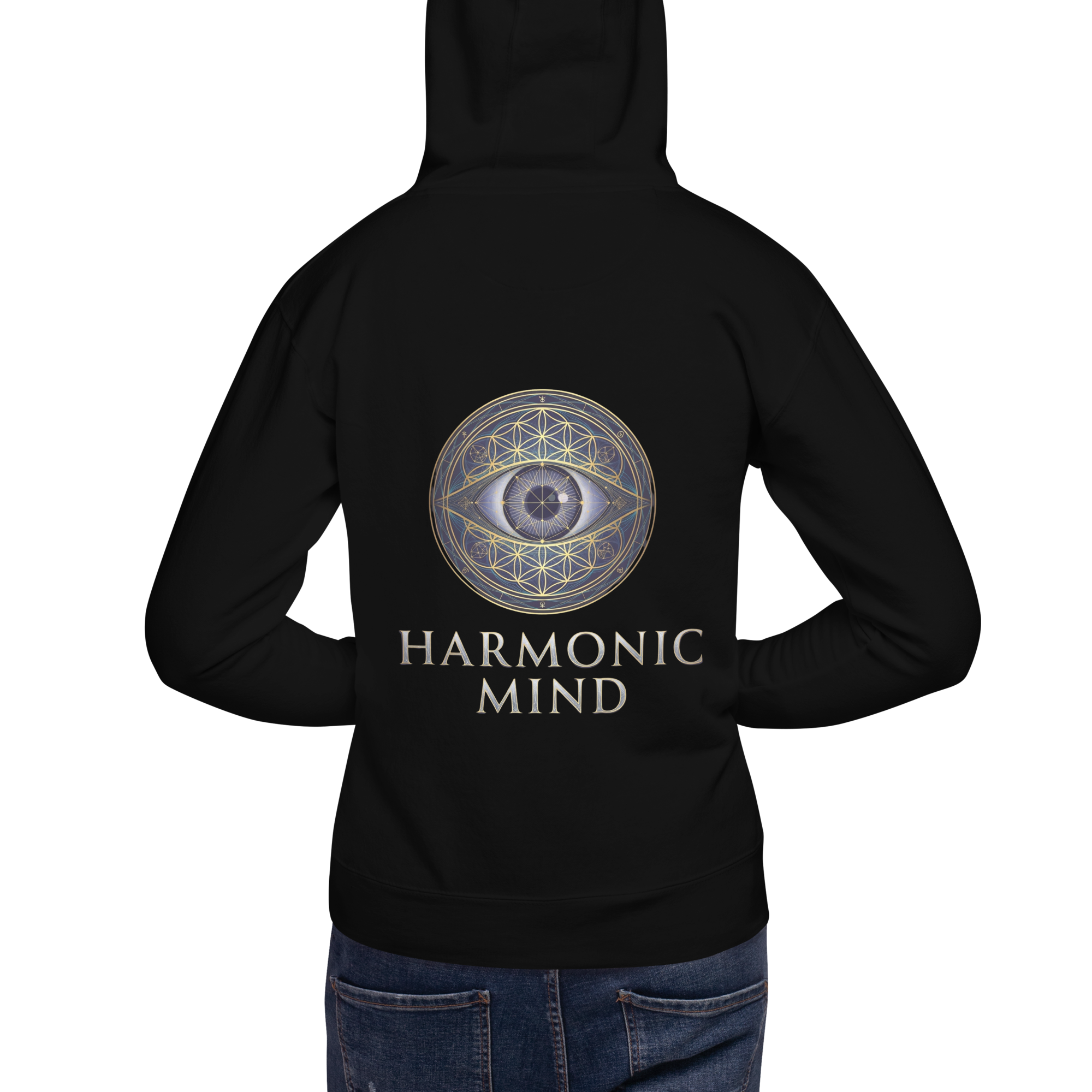 Pyramid Third Eye Hoodie | Sacred Vision & Spiritual Sovereignty