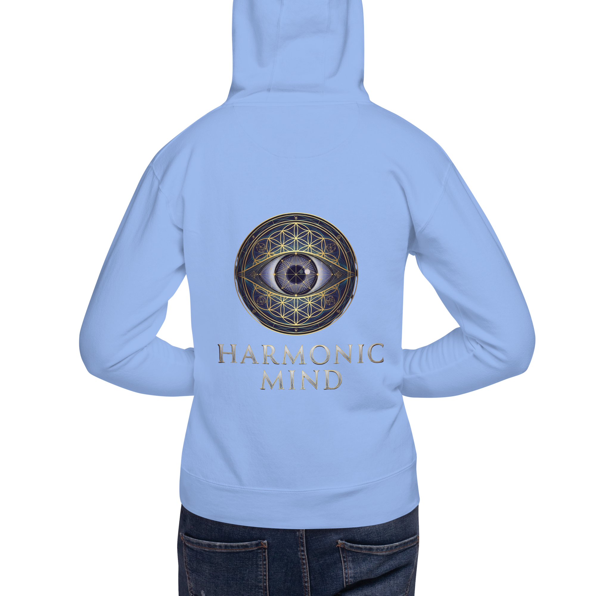 Pyramid Third Eye Hoodie | Sacred Vision & Spiritual Sovereignty