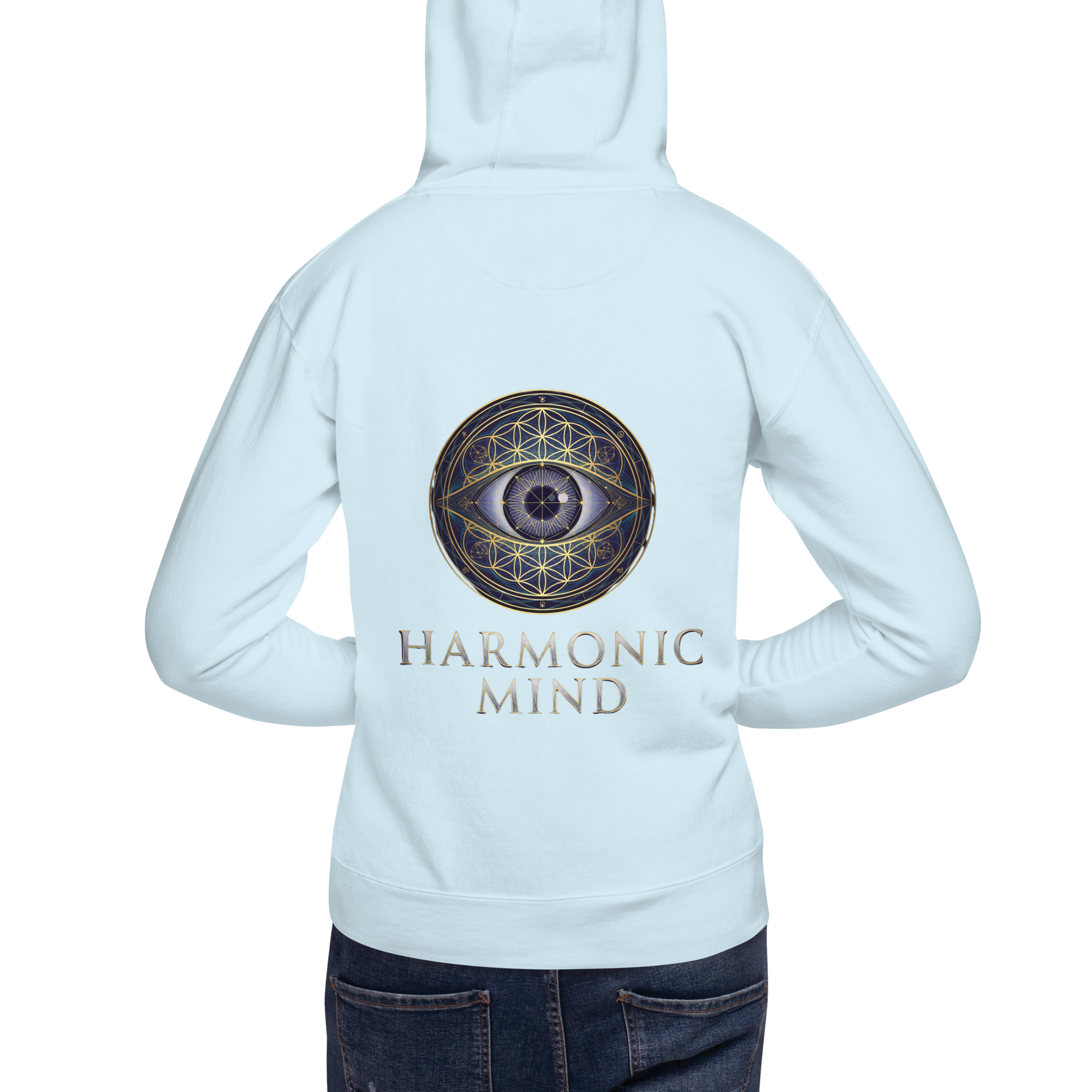 Pyramid Third Eye Hoodie | Sacred Vision & Spiritual Sovereignty