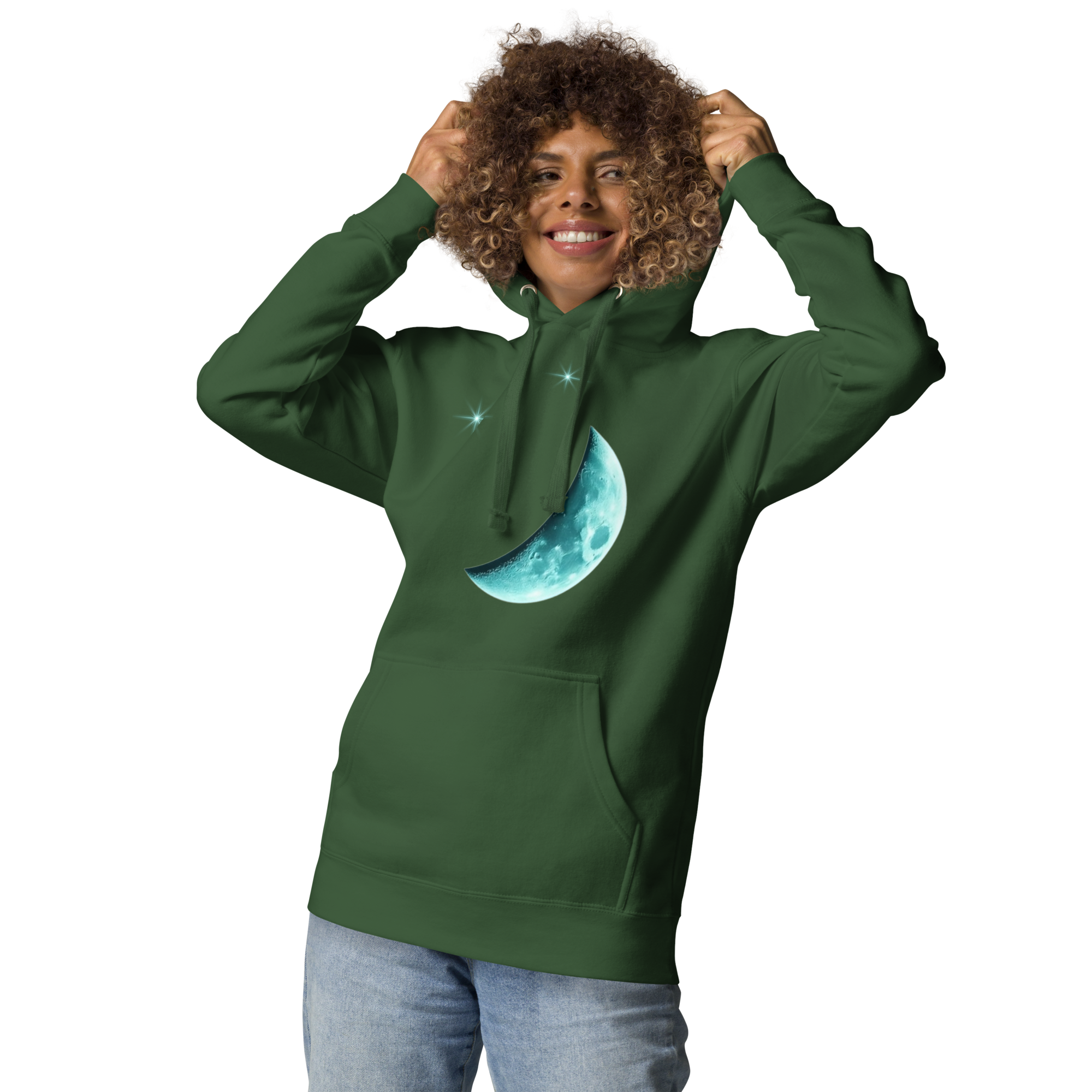 Sacred Moon Hoodie | Lunar Wisdom & Cosmic Cycles