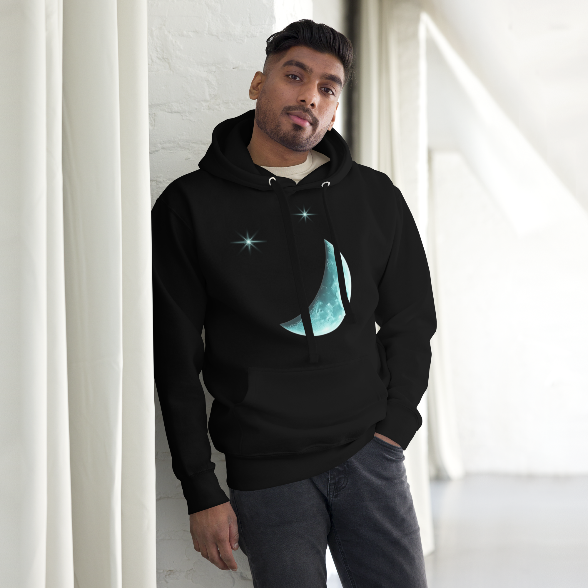 Sacred Moon Hoodie | Lunar Wisdom & Cosmic Cycles