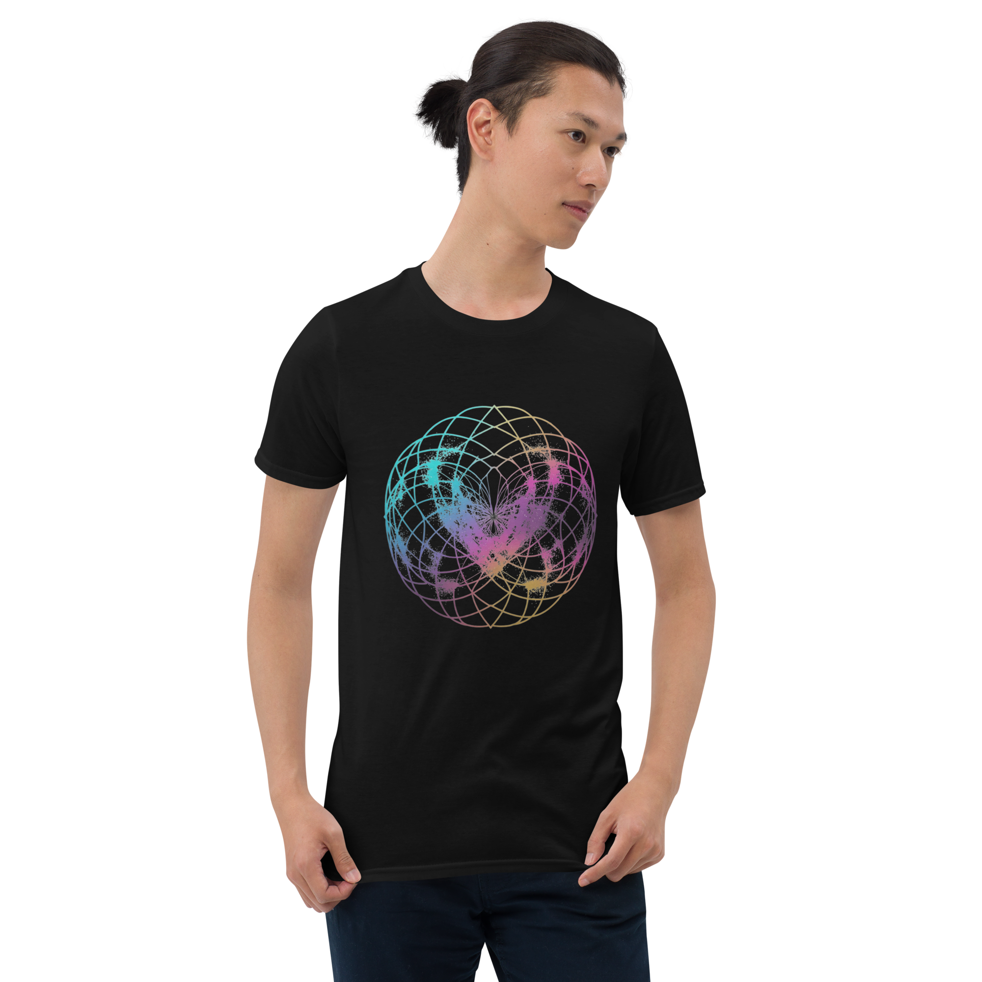 Heart Sacred Geometry T-Shirt | Vibration & Cosmic Harmony