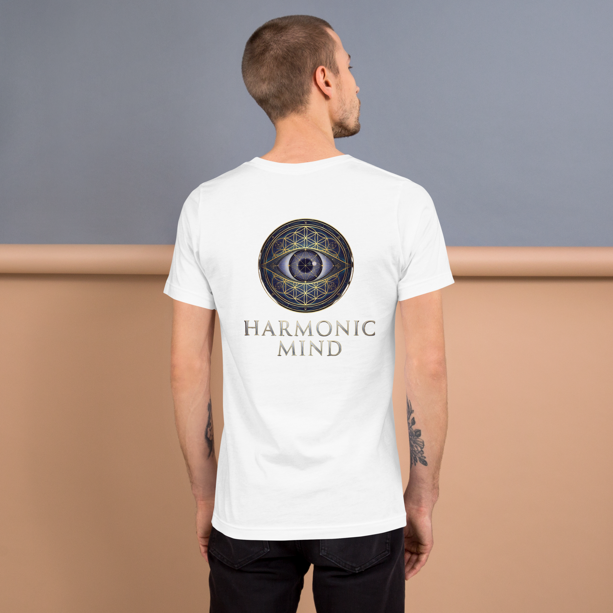 Flower of Life Owl T-Shirt | Third Eye Wisdom & Intuition