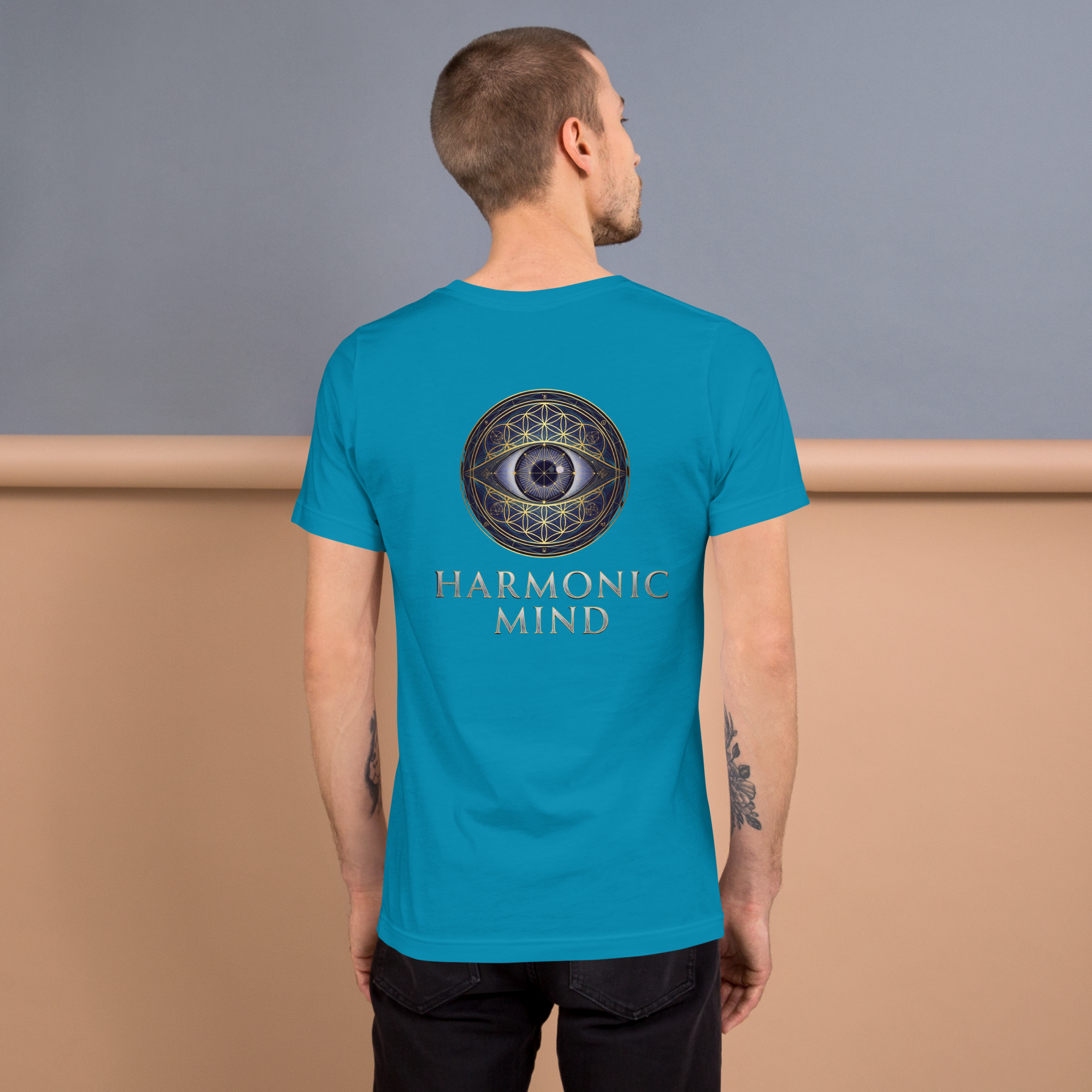 Flower of Life Owl T-Shirt | Third Eye Wisdom & Intuition