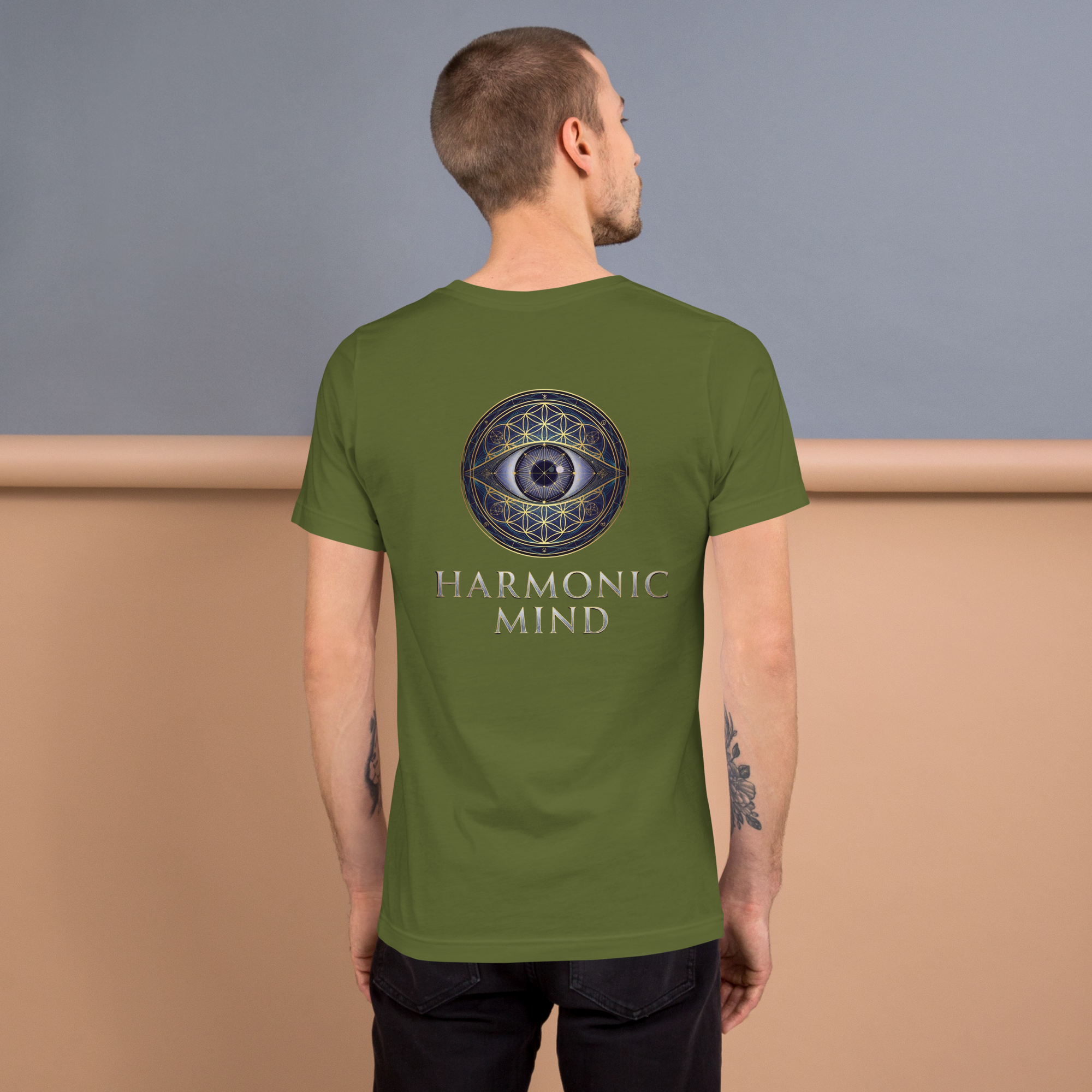 Flower of Life Owl T-Shirt | Third Eye Wisdom & Intuition