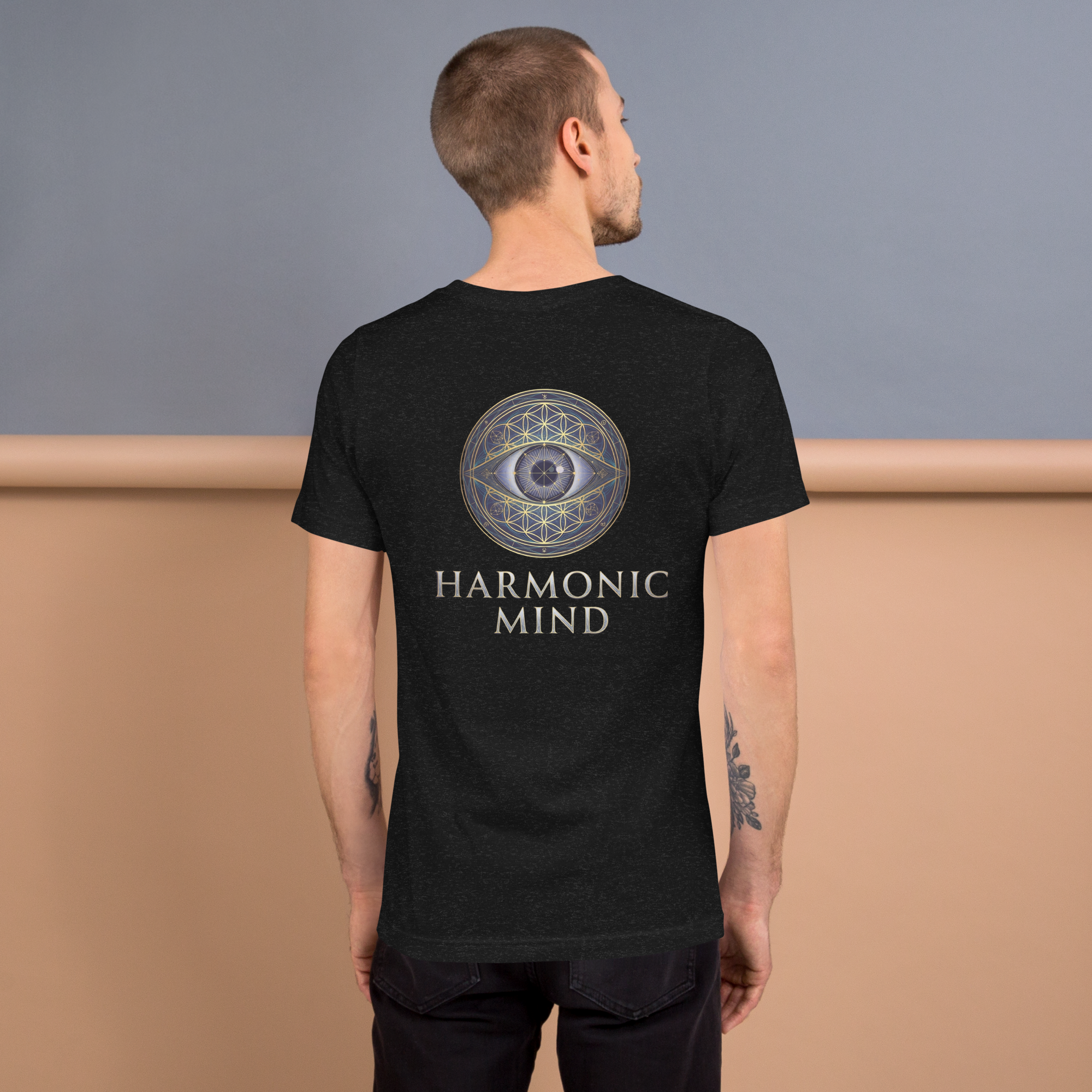 Flower of Life Owl T-Shirt | Third Eye Wisdom & Intuition