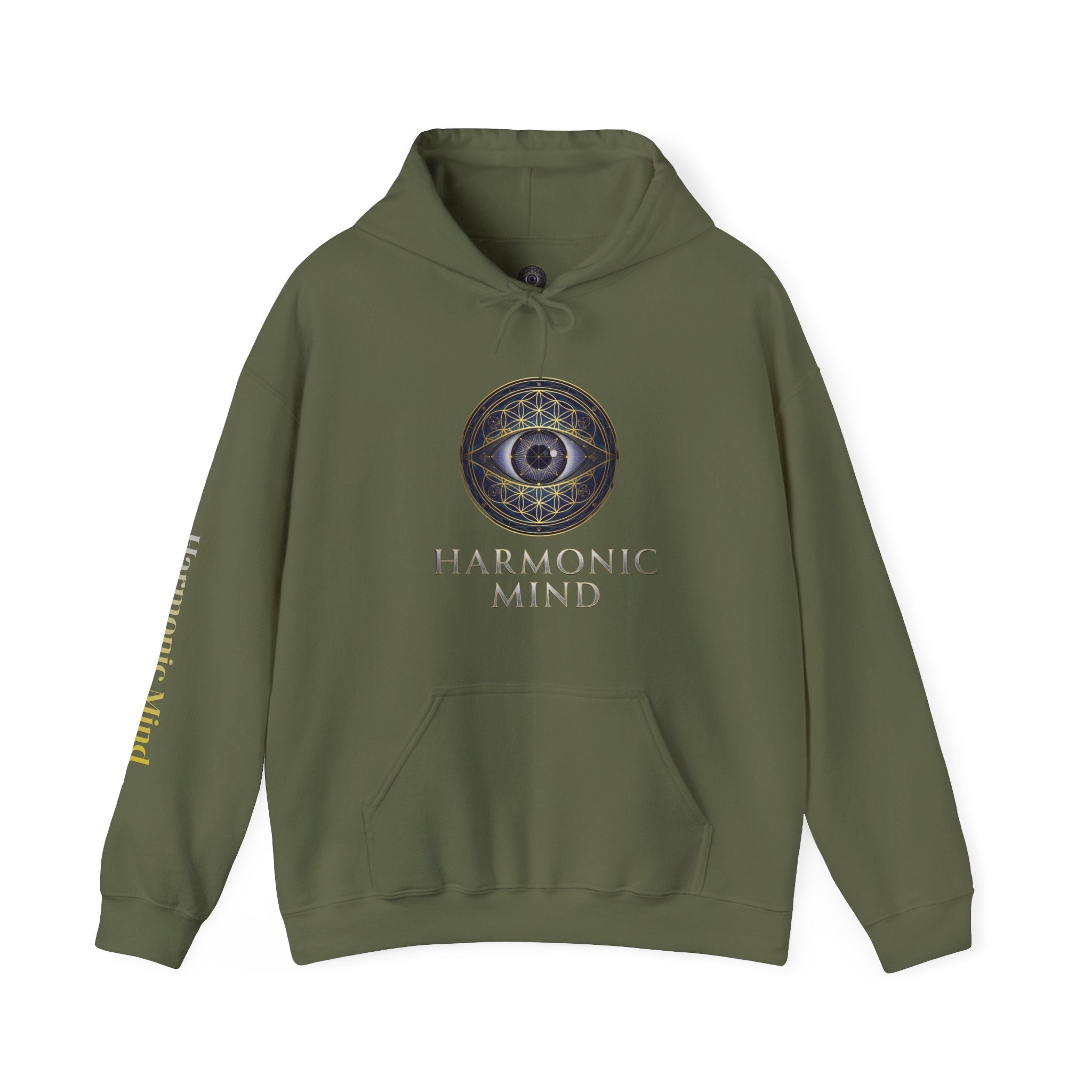 Vitruvian Man Sacred Geometry Hoodie | Divine Proportion & Cosmic Harmony