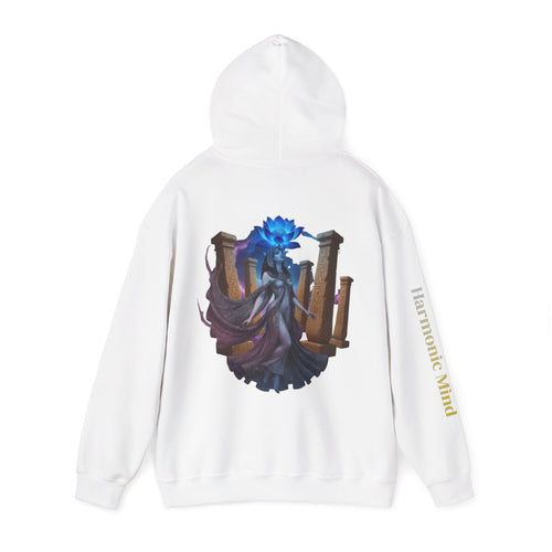 Blue Lotus Sophia Goddess of Wisdom Hoodie | Divine Wisdom