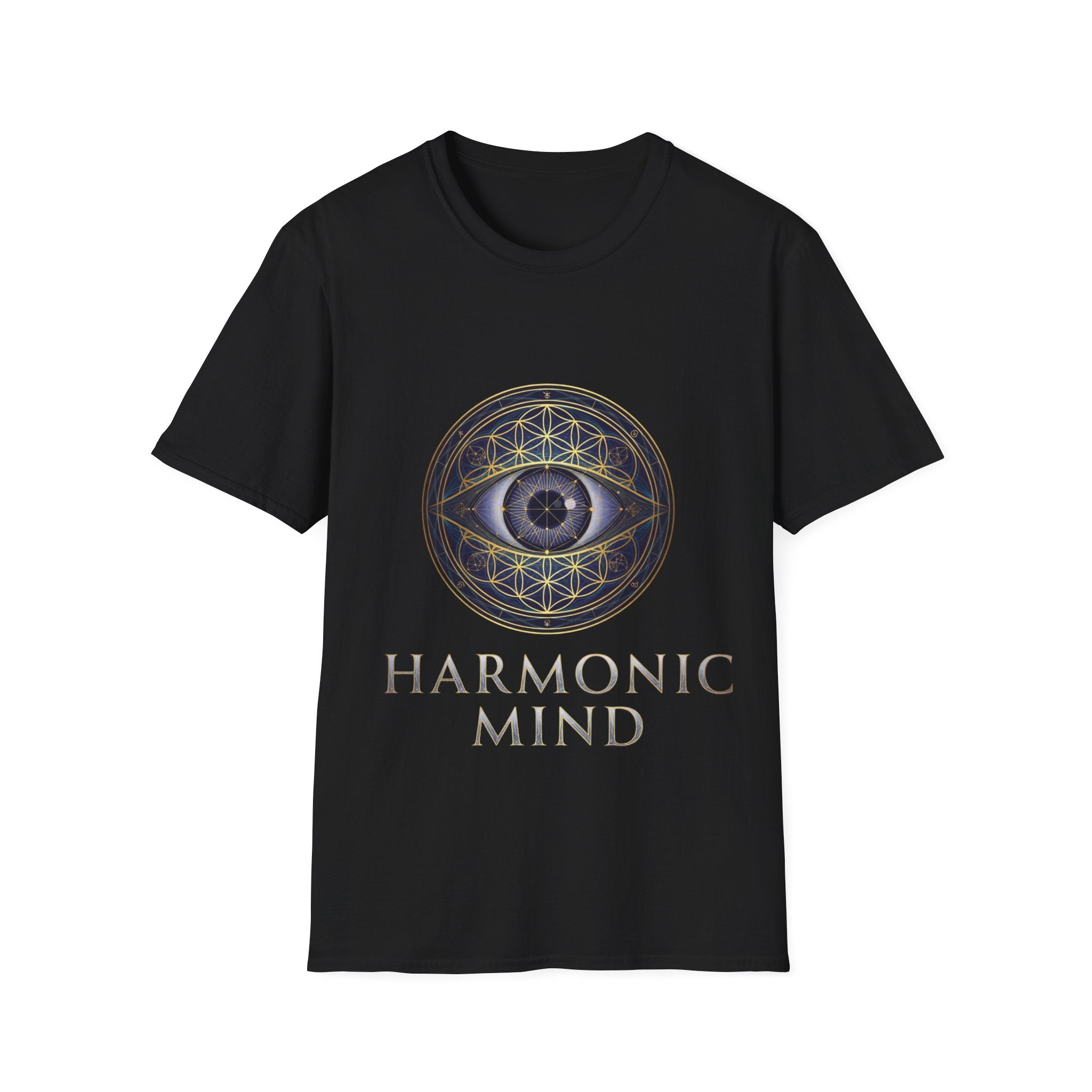 Vitruvian Man Sacred Geometry T-Shirt | Harmony & Divine Proportion