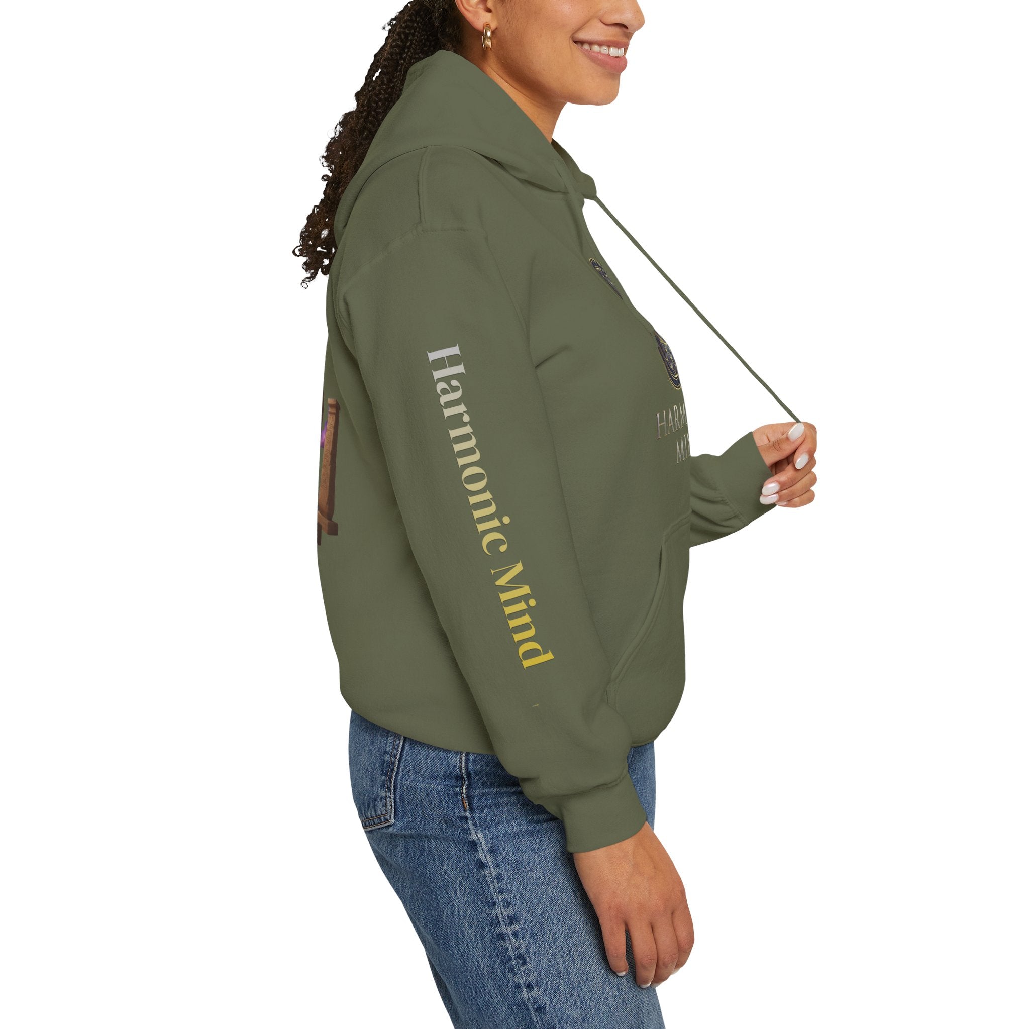 Blue Lotus Sophia Goddess of Wisdom Hoodie | Divine Wisdom
