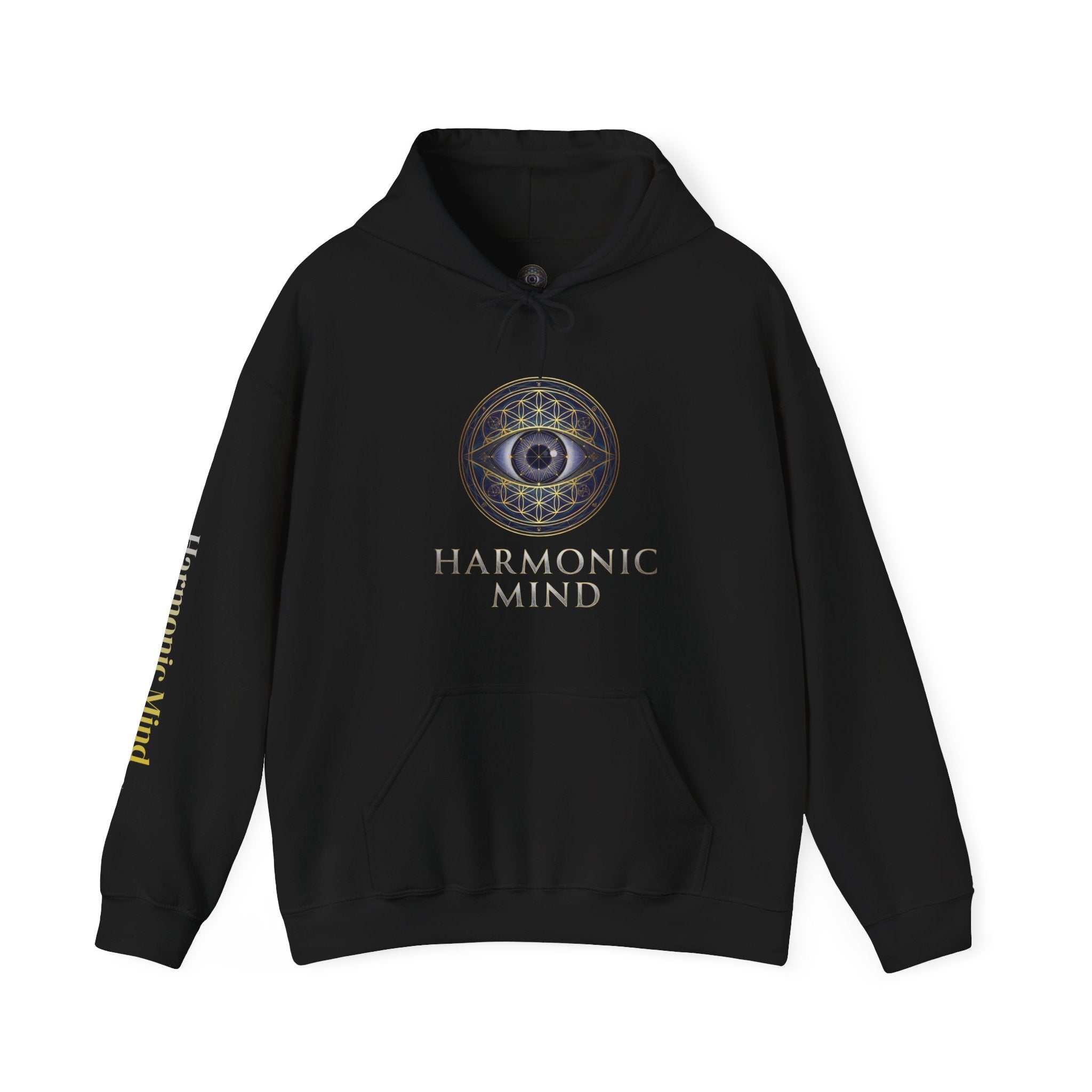 Vitruvian Man Sacred Geometry Hoodie | Divine Proportion & Cosmic Harmony