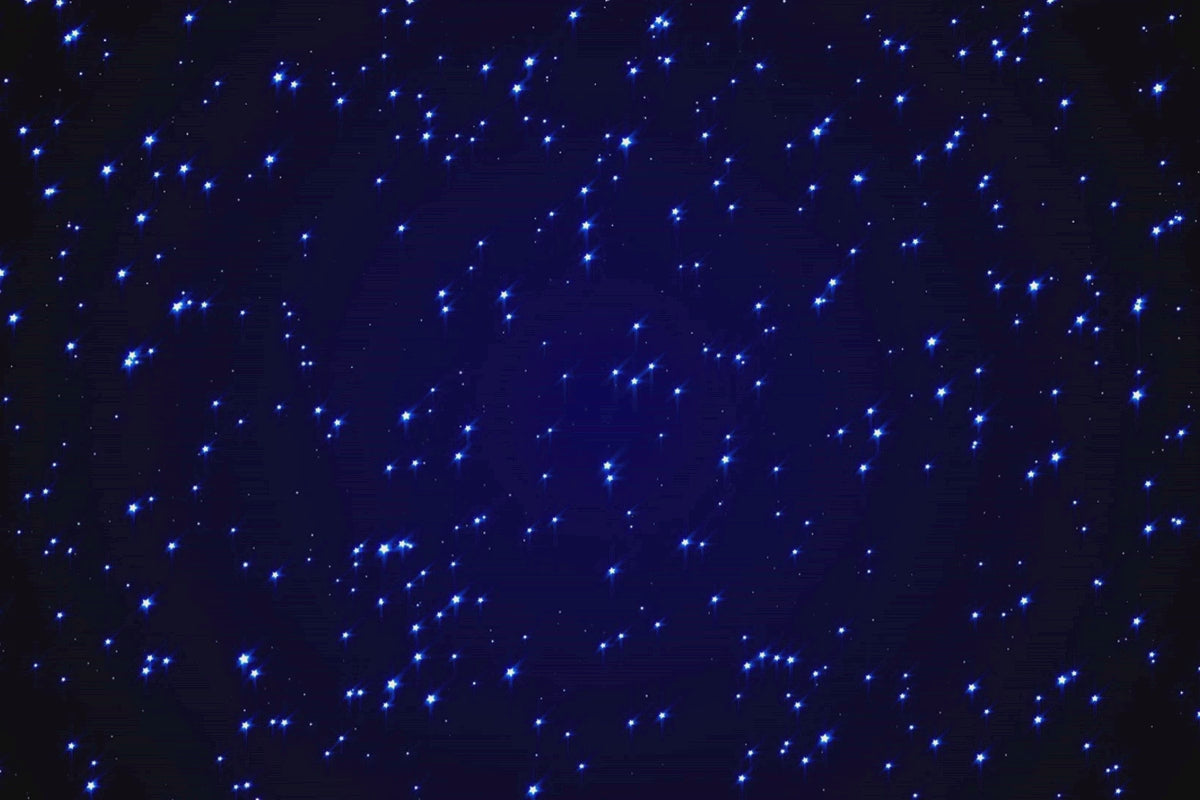 Stars floating in space symbolic of spiritual freedom and exploration embodied in Harmonic Mind Designs and Clothing