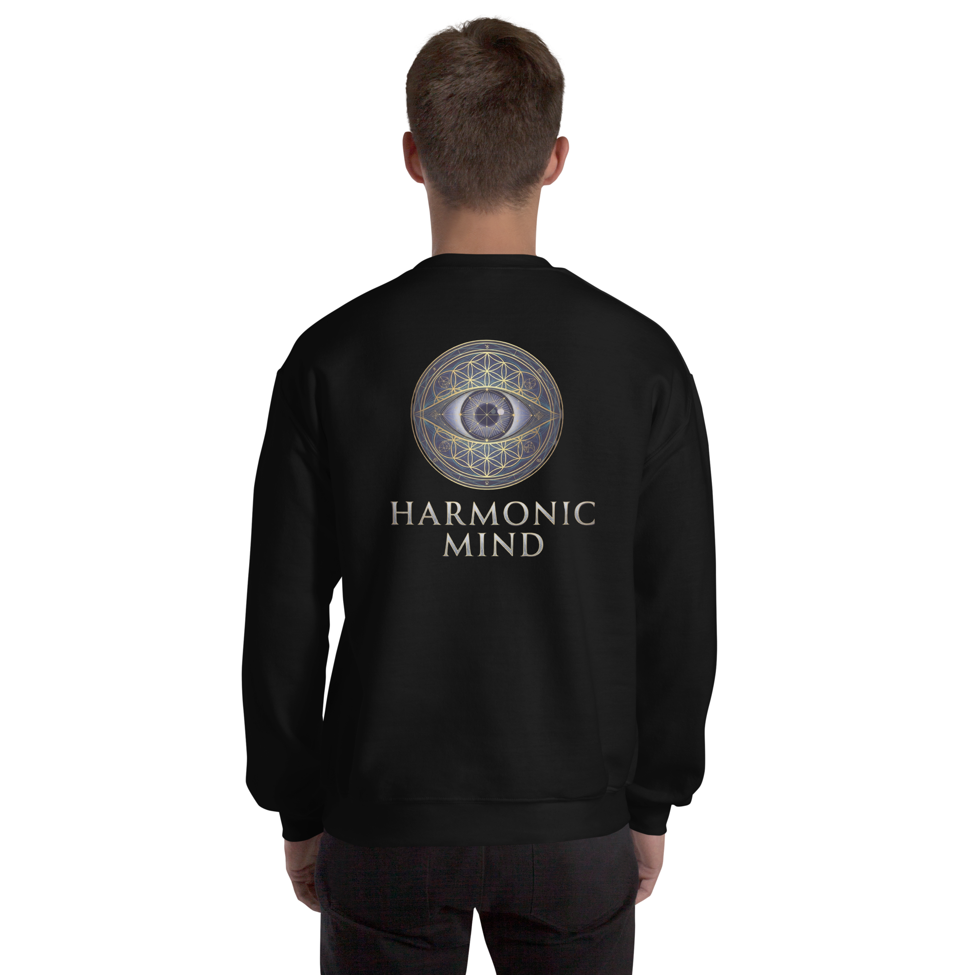 Pyramid Third Eye Sweatshirt | Sacred Vision & Spiritual Sovereignty