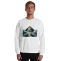 Pyramid Third Eye Sweatshirt | Sacred Vision & Spiritual Sovereignty